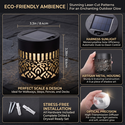 (1 + 1 Free) MandalaGlow Solar