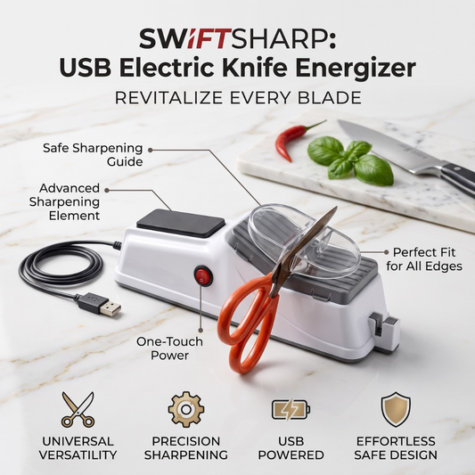 SwiftSharp: USB Electric Knife Energizer