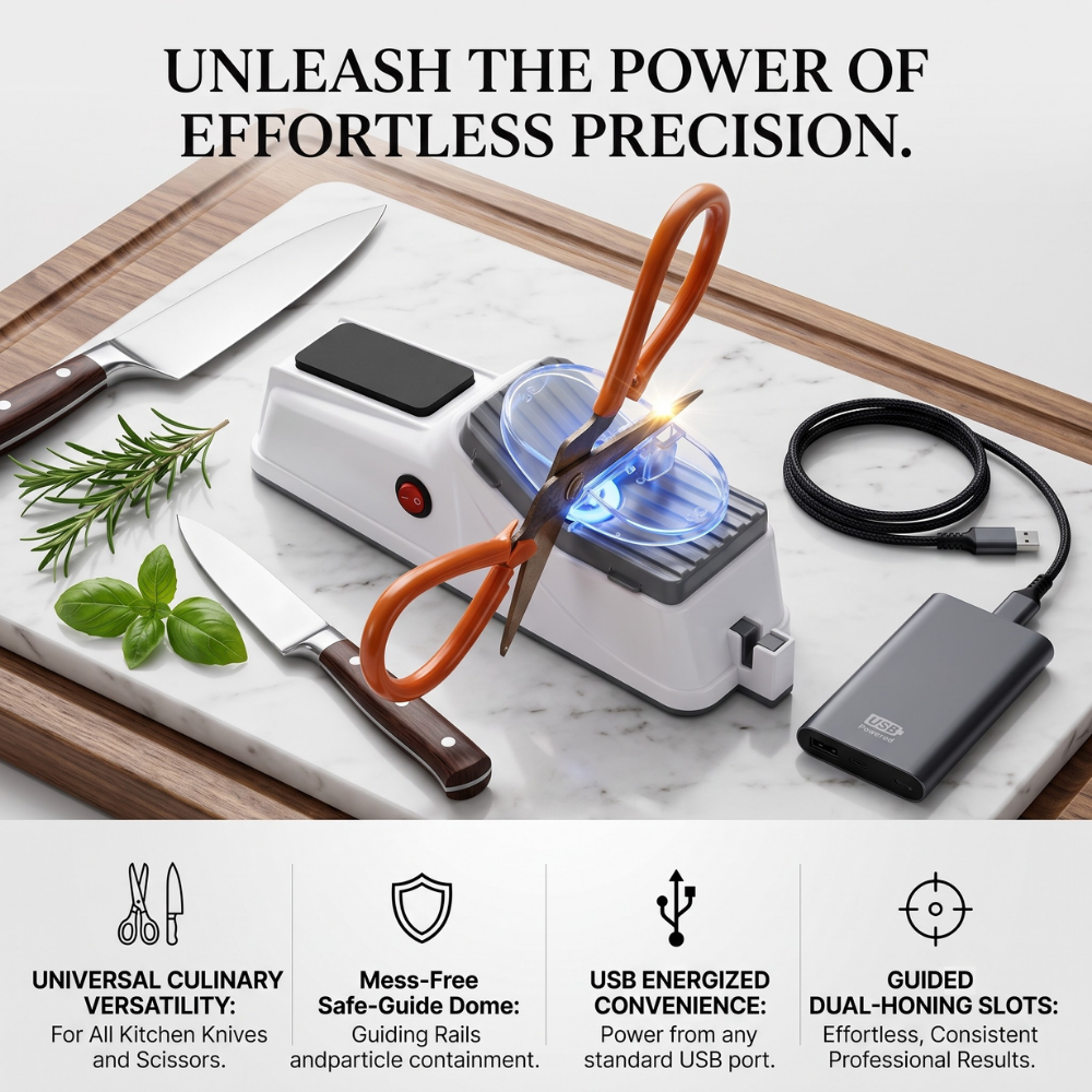 SwiftSharp: USB Electric Knife Energizer