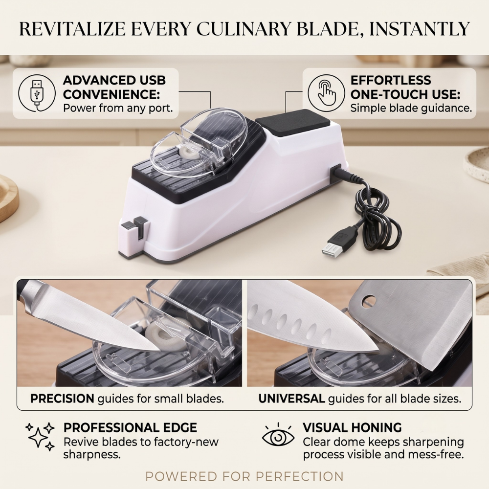 SwiftSharp: USB Electric Knife Energizer