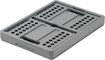 Folding Premium Shopping Cart with 2 Folding Storage Boxes
