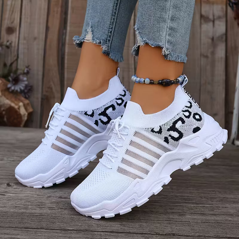 Claire Shoes — Women’s Lightweight Athletic Running Sneakers, Breathable Platform Design