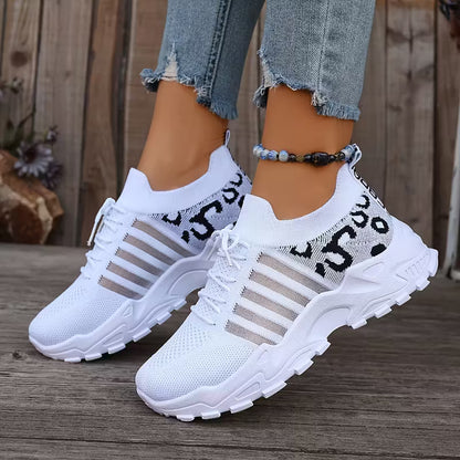 Claire Shoes — Women’s Lightweight Athletic Running Sneakers, Breathable Platform Design