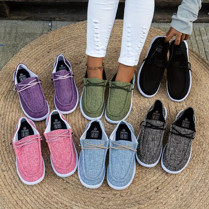 Linna Casual Shoes — Women’s Breathable Loafers with Non-Slip Sole