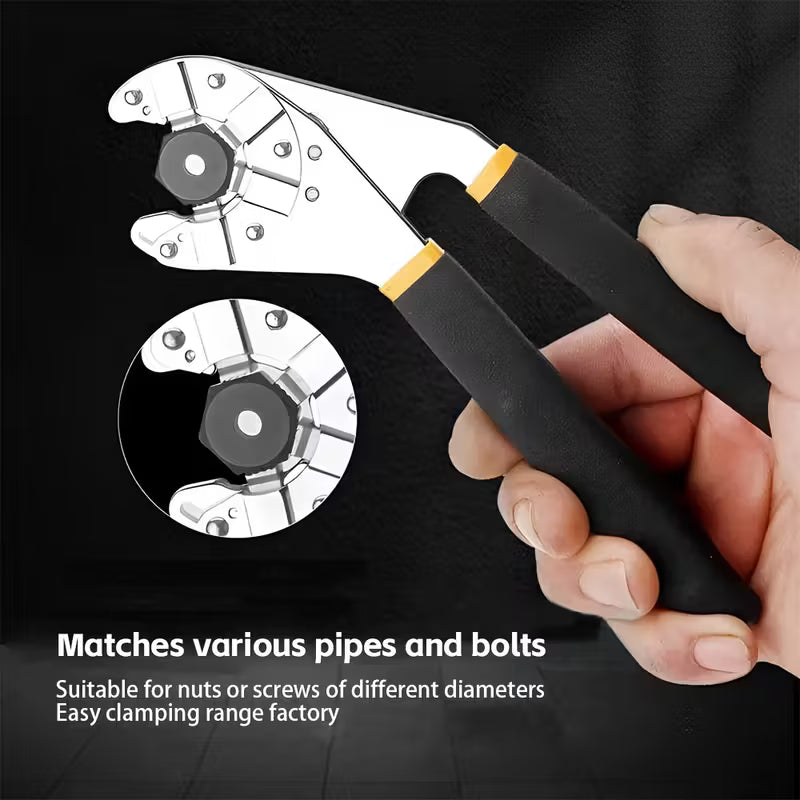 FlexiGrip 14-in-1 Multi-Purpose Wrench Set – High-Carbon Steel Adjustable Spanner