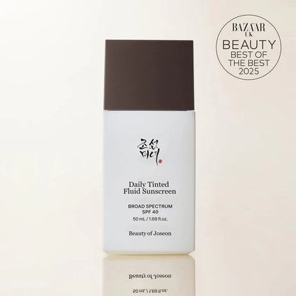 Daily Tinted Fluid Sunscreen SPF 40 — Lightweight Tint + Hydration + Shine Control