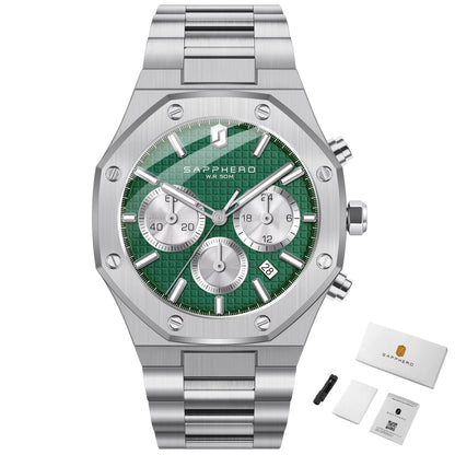 Premium Automatic Chronograph Sport Watch (42mm, Sapphire Crystal)