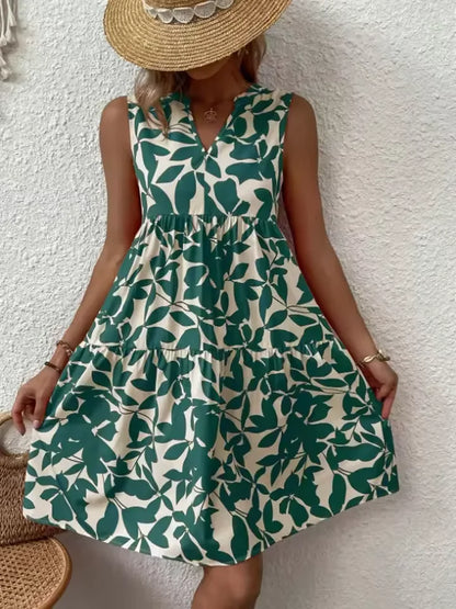 Willow - Boho Summer V-Neck Dress