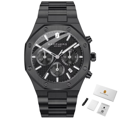 Premium Automatic Chronograph Sport Watch (42mm, Sapphire Crystal)
