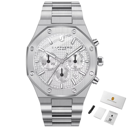 Premium Automatic Chronograph Sport Watch (42mm, Sapphire Crystal)