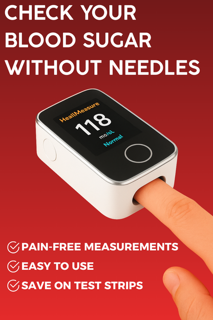 NEW 2.0 Non-Invasive Blood Glucose Monitor DE LUXE