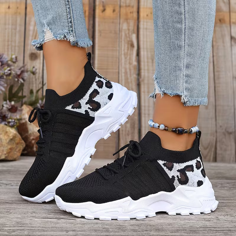 Claire Shoes — Women’s Lightweight Athletic Running Sneakers, Breathable Platform Design