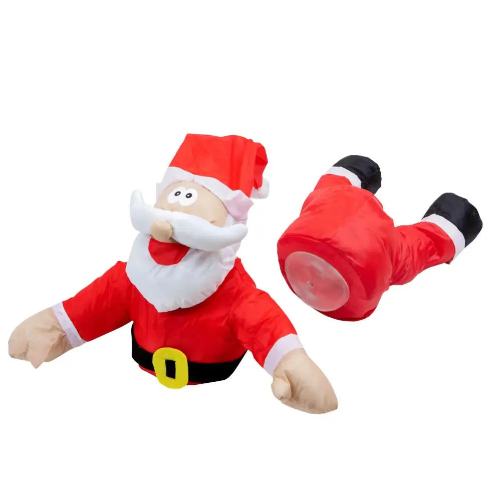 Crashmas Santa and Rudolph