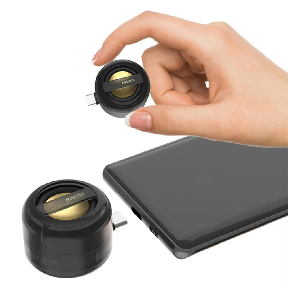 Mini Plug-In Phone Speaker