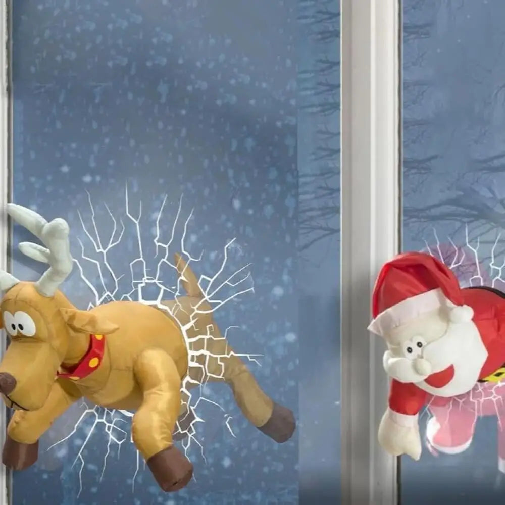 Crashmas Santa and Rudolph