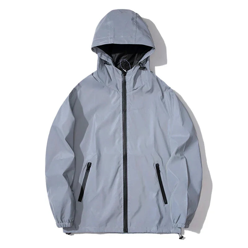 Tom - Reflective Windbreaker Jacket