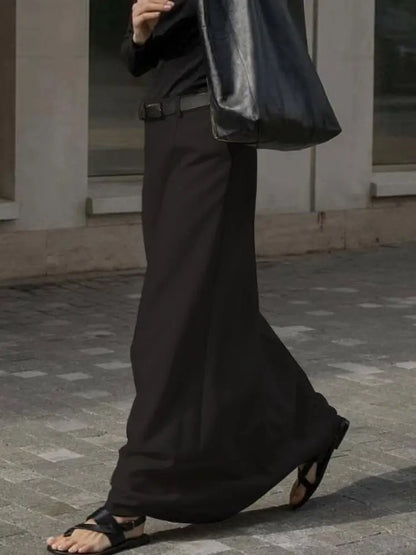 Nicole - High Waist Long Skirt
