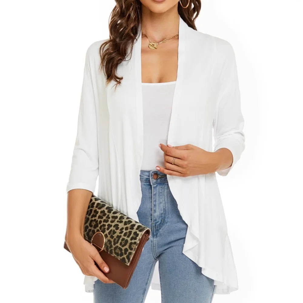 Ruby - Ruffle Cardigan