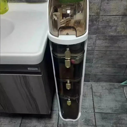Rolling Bathroom Cabinet