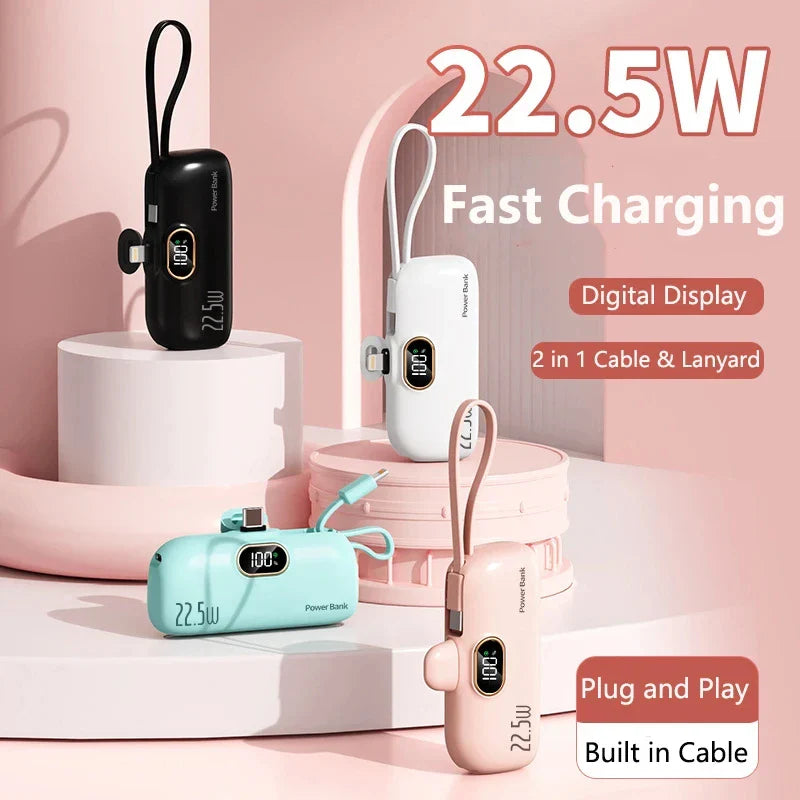 Pocket Power Bank Charger