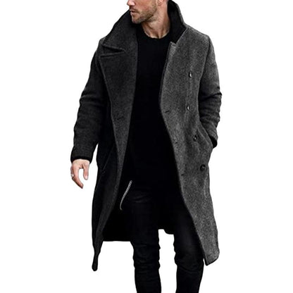 Men's Simple Solid Color Lapel Jacket 52244056X