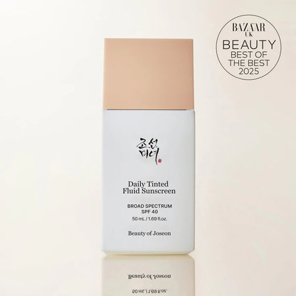 Daily Tinted Fluid Sunscreen SPF 40 — Lightweight Tint + Hydration + Shine Control